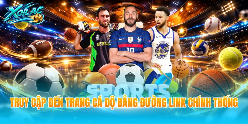 Truy cập đến trang cá độ bằng đường link chính thống